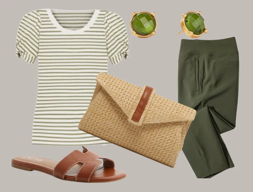 Tonal Stripes and Natural Details Tonal Stripes and Natural Details