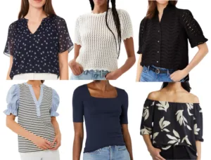 Summer Tops with Sleeves