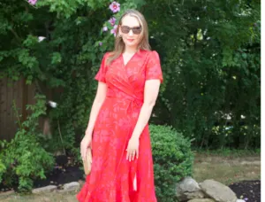 An Amazon Wrap Dress Worth the Hype