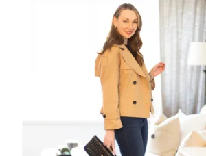 What I&rsquo;m Wearing: A Trending Cropped Trench