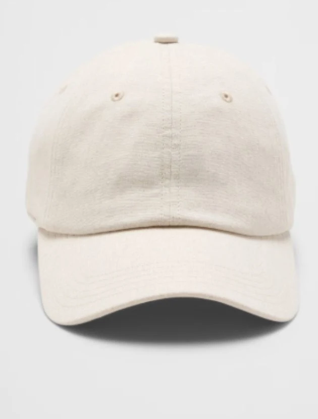 Banana Republic Factory Linen-Blend Baseball Cap in Natural