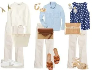 Outfit Formula: White Jeans &ndash; A Chic Spring Staple for Women Over 40