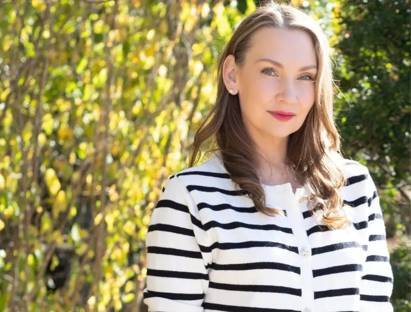 Megan Kristel, former personal stylist and founder of The Well Dressed Life, sharing timeless style lessons for women over 40.