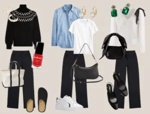 How to Wear Black Pull-On Pants Three Ways for the Holidays