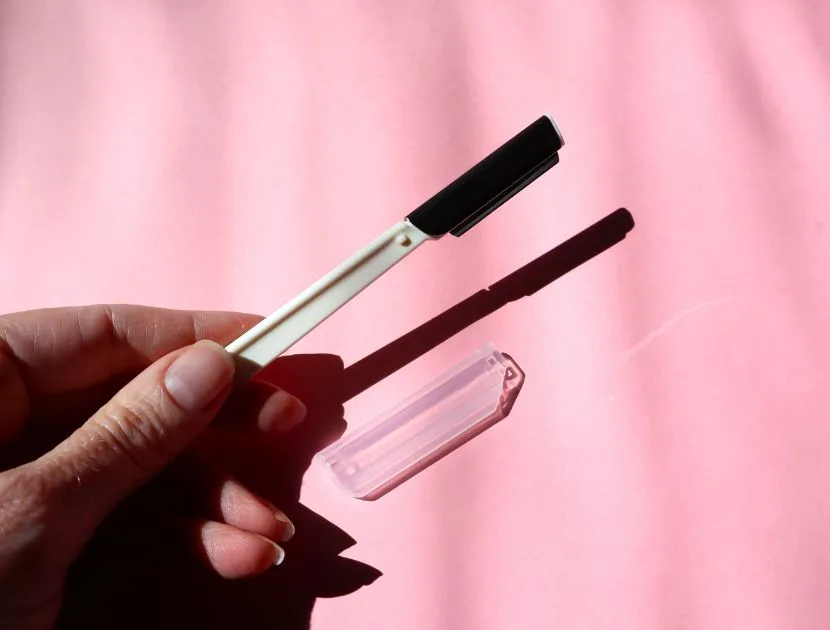 At-home dermaplaning tool designed for gentle facial exfoliation