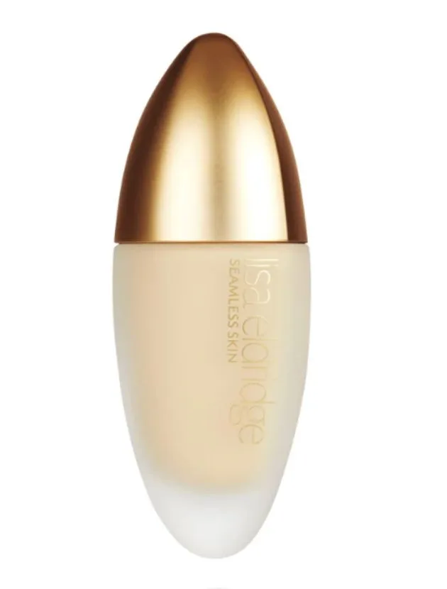 Lisa Eldridge Seamless Skin Foundation bottle with lightweight skin-like liquid