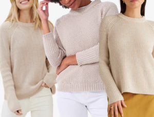 The Best Cotton Fisherman Sweaters for Women Over 40: Splurge, Spend & Save