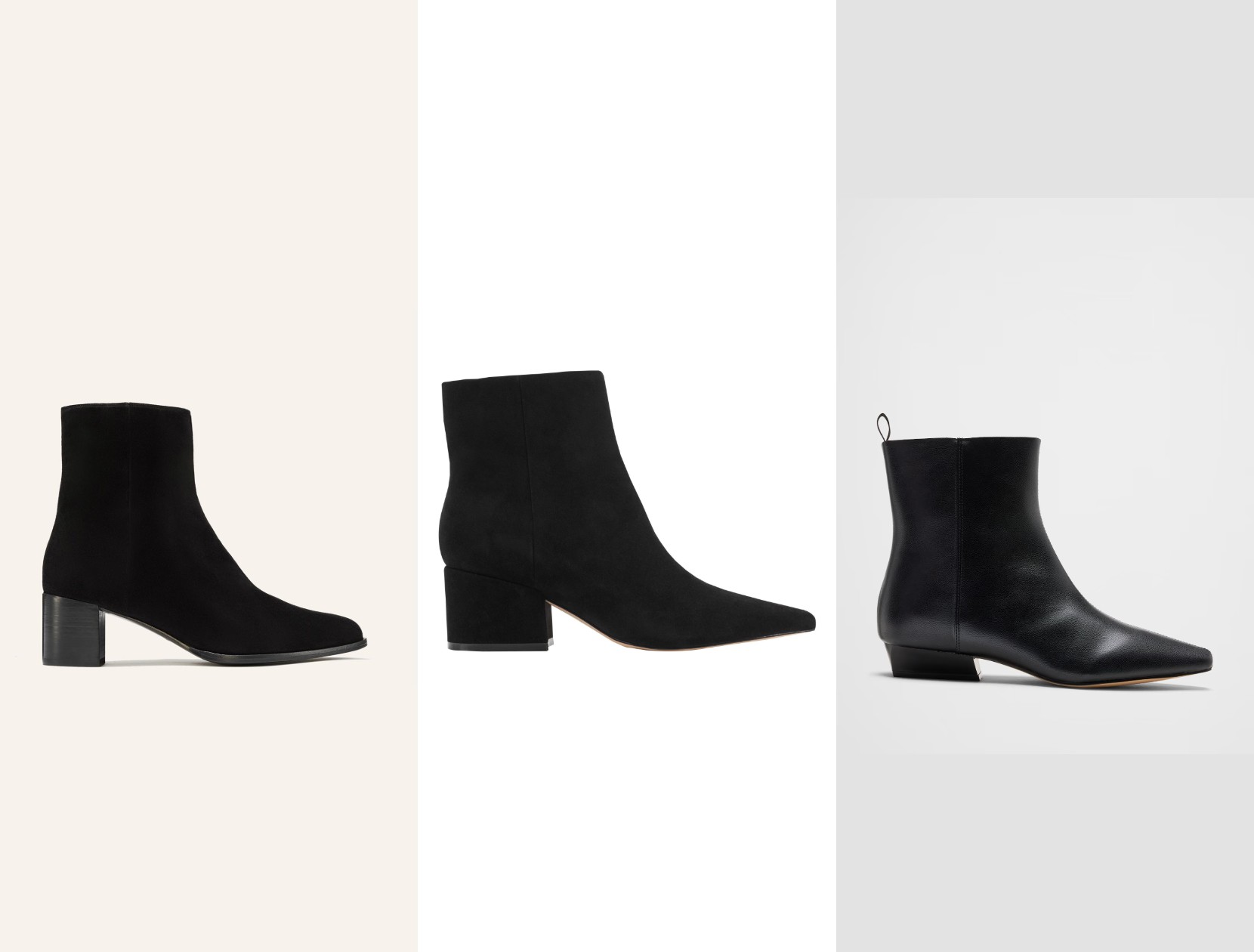Black Ankle Boots at Three Very Different Prices: What Your Money Actually Buys