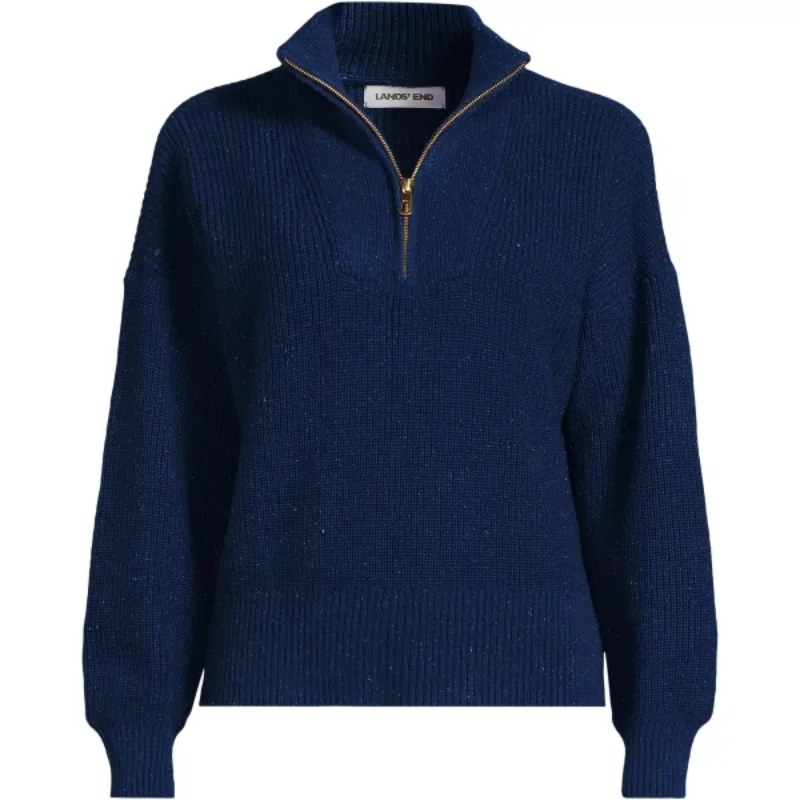 Drifter Quarter Zip Sweater from Lands' End