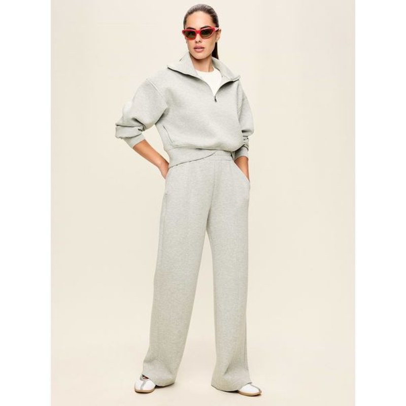 Bounce Fleece Wide-Leg Sweatpants from Old Navy